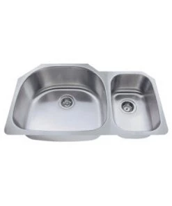 Allora USA - KSN-3321 - Undermount Double Bowl Kitchen Sink