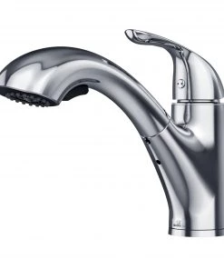 Allora USA A-700-C SINGLE HANDLE PULL OUT KITCHEN FAUCET