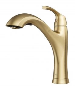 Allora USA A-720-G Single Handle Kitchen Faucet In Gold
