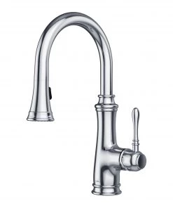Allora USA A-726-C Single Handle Chrome Kitchen Faucet Faucets