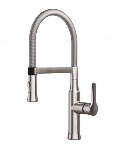 Allora USA - A-730-BN Kitchen Faucet - Magnetic Pull-Out Sprayer - Brush Nickel