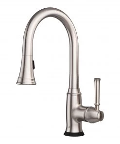Allora USA - A-750-BN Kitchen Faucet - Magnetic Pull-Out Sprayer In Brush Nickel Faucets