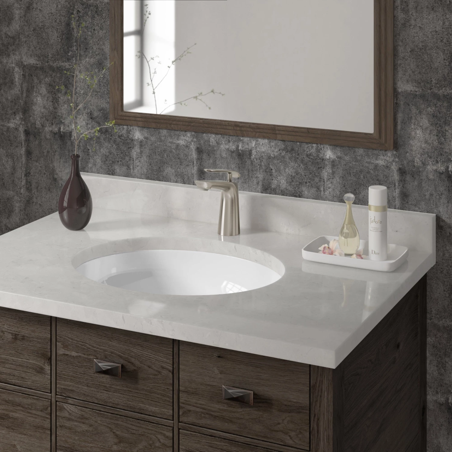 Allora USA - VCS-1417 - 17" X 14" X 8" Vanity Sink Series - White Sinks 8 Allora USA - VCS-1417 - 17" X 14" X 8" Vanity Sink Series - White Sinks