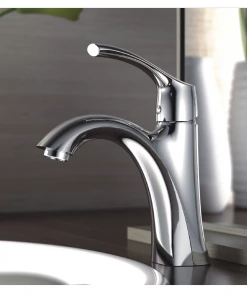 Allora USA A-6550-C SINGLE HANDLE CHROME BATHROOM FAUCET – TULIP SERIES 7 Allora USA A-6550-C SINGLE HANDLE CHROME BATHROOM FAUCET – TULIP SERIES