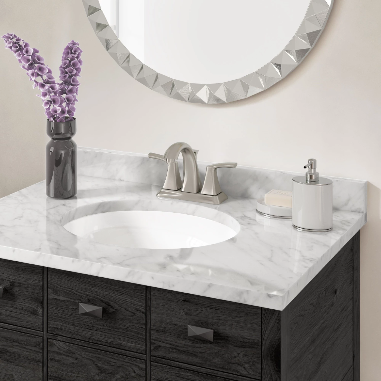 Allora USA - VCS-1417 - 17" X 14" X 8" Vanity Sink Series - White Sinks 5 Allora USA - VCS-1417 - 17" X 14" X 8" Vanity Sink Series - White Sinks