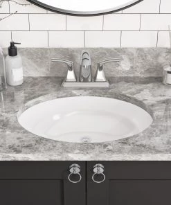 Allora USA - VCS-1316 - 13" X 16" X 8" Vanity Sink Series - White Sinks