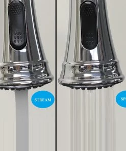 Allora USA A-726-C Single Handle Chrome Kitchen Faucet Faucets