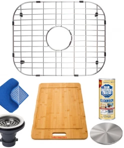 Allora USA - GR-2318 Combo Stainless Steel Sink Grid