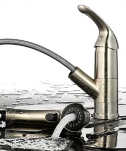 Allora USA - A-700-BN Kitchen Faucet - Single Handle Kitchen Faucet - Brushed Nickel Faucets