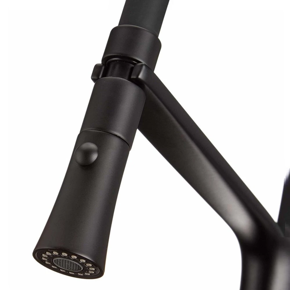 Allora USA - A-760-BL Single Handle Kitchen Faucet In Black 8 Allora USA - A-760-BL Single Handle Kitchen Faucet In Black