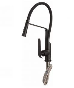 Allora USA - A-760-BL Single Handle Kitchen Faucet In Black 19 Allora USA - A-760-BL Single Handle Kitchen Faucet In Black