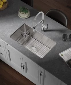 Allora USA A-730-C – MAGNETIC SINGLE HANDLE CHROME KITCHEN FAUCET