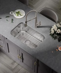 Sinks NEW! Allora USA KSN-3118-S Undermount Single Bowl Kitchen Sink