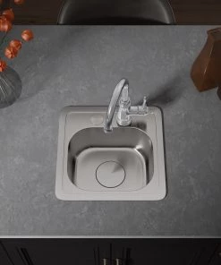 Allora USA BAR-7260-C Single Handle Chrome Bar Faucet 6 Allora USA BAR-7260-C Single Handle Chrome Bar Faucet