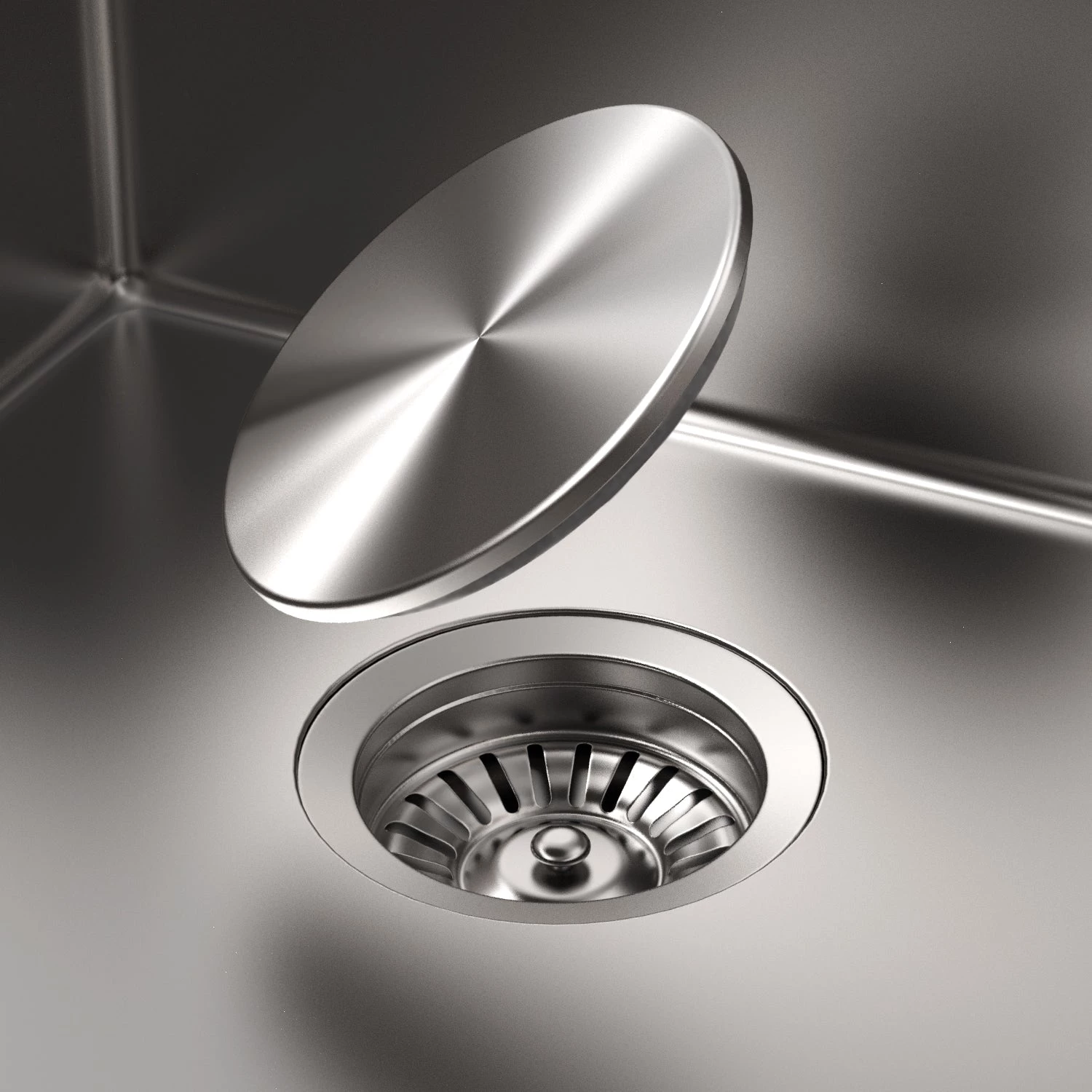 Allora USA - KH-3021F-R15 Combo - 30" X 21" X 10" Farmhouse Apron Handmade Undermount Single Bowl Stainless Steel Kitchen Sink Sinks 6 Allora USA - KH-3021F-R15 Combo - 30" X 21" X 10" Farmhouse Apron Handmade Undermount Single Bowl Stainless Steel Kitchen Sink Sinks