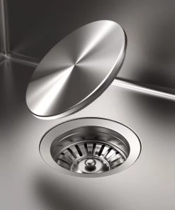 Allora USA - KSN-2131 Combo - 21" X 21" X 9" Undermount Single Bowl Stainless Steel Kitchen Sink And Accessories