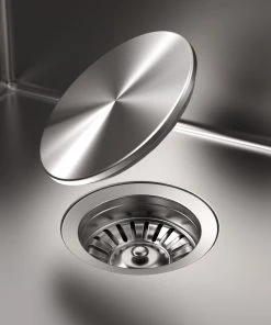 Sinks Allora USA - KH-2318 - 23" X 18" X 10" Combo Handmade Undermount Single Bowl Stainless Steel Kitchen Sink And Accessories 18 Sinks Allora USA - KH-2318 - 23