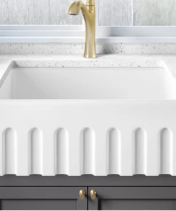 NEW! Allora USA FC-3020-S Farmhouse Fireclay Kitchen Sink Sinks