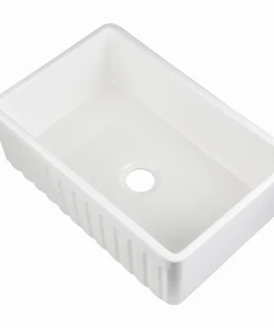 NEW! Allora USA FC-3020-S Farmhouse Fireclay Kitchen Sink Sinks