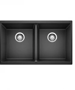 NEW! Allora USA GC-3118-D Black Granite Composite Kitchen Sink Sinks