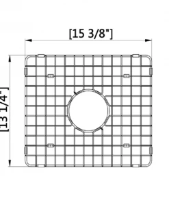 Allora USA - GR-1917-R25 Combo- Basin Rack Stainless Steel Accessory