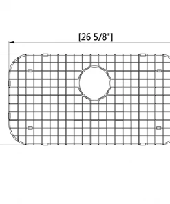 Allora USA - GR-3118-S - Stainless Steel Sink Grid