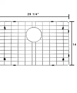 Radius Allora USA - GRHM-3318-S-R15 Combo- Stainless Steel Sink Grid