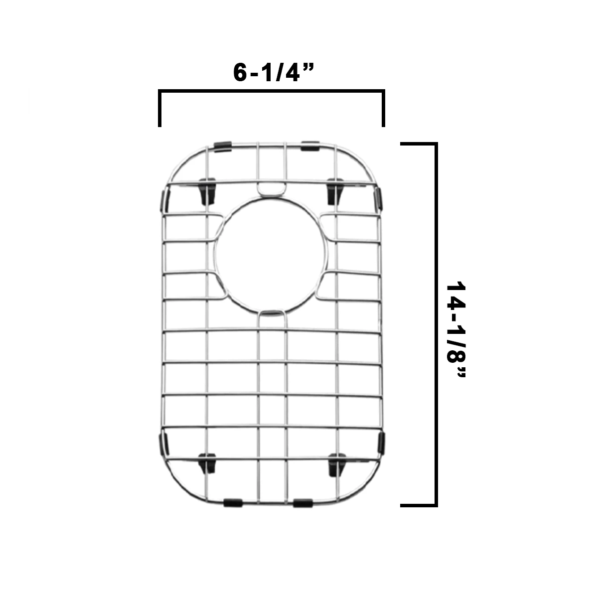 Allora USA - GR-3321S- Stainless Steel Sink Grid 2 Allora USA - GR-3321S- Stainless Steel Sink Grid