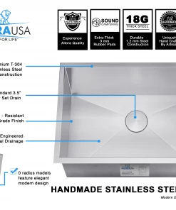 Sinks Allora USA - KH-3318-S - 33