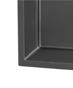 NEW! Allora USA KH-2718-R15-GM Gunmetal Black Matte Stainless Steel Handmade Sink Sinks