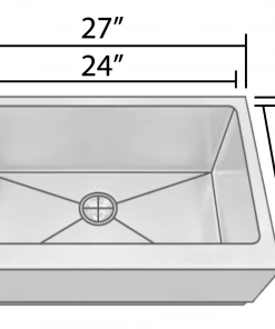 Sinks Allora USA - KH-2721F-R15 Combo - 27