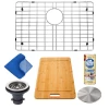 Allora USA - GRHM-3021F-R15 Combo- Stainless Steel Sink Grid Radius