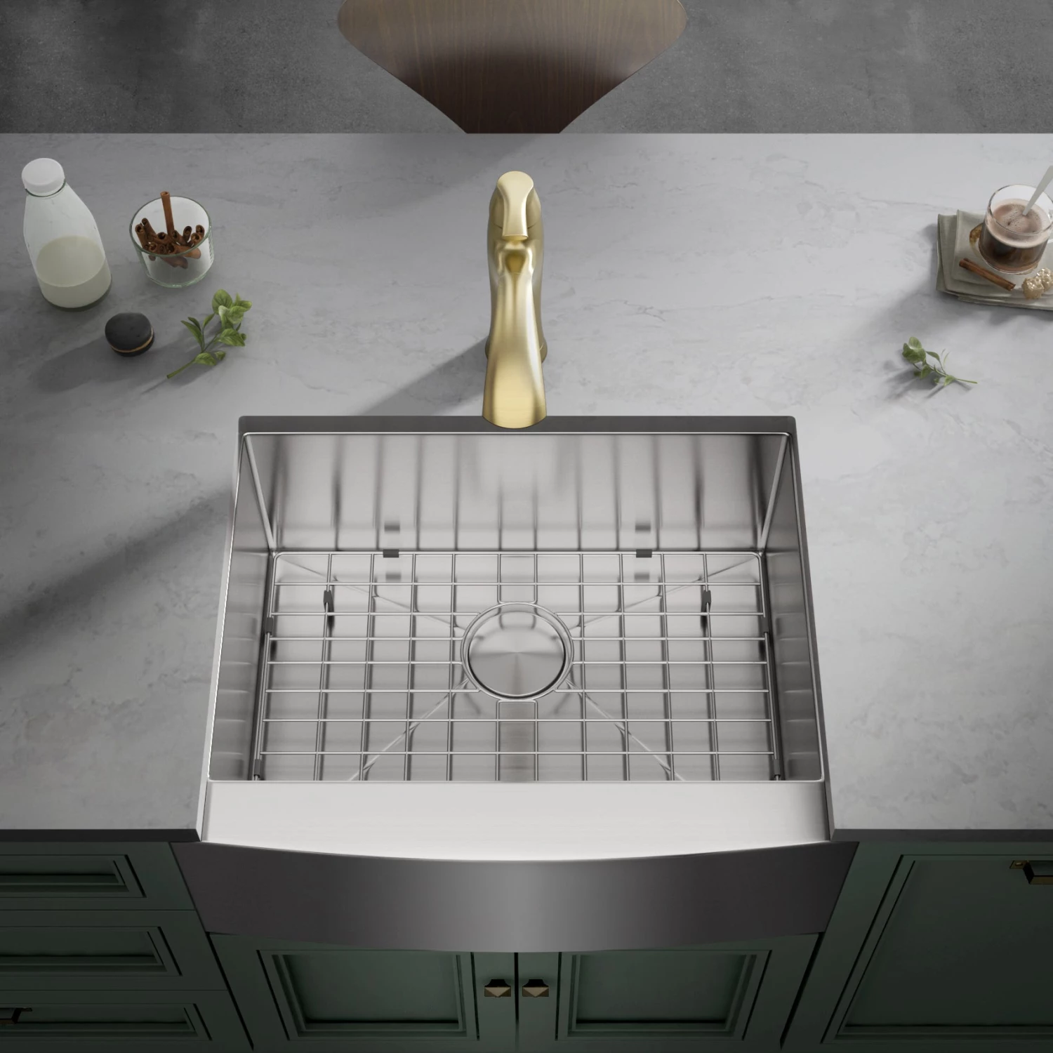 Grids Allora USA - GRHM-3021F - Stainless Steel Sink Grid With Protective Bumpers And Feet 2 Grids Allora USA - GRHM-3021F - Stainless Steel Sink Grid With Protective Bumpers And Feet