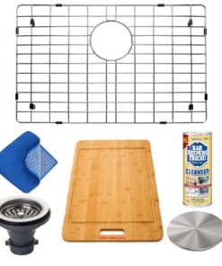 Radius Allora USA - GRHM-3318-S-R15 Combo- Stainless Steel Sink Grid