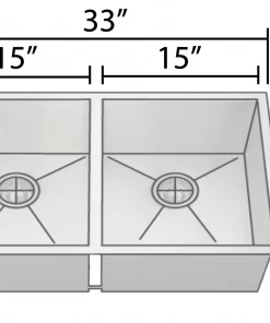 Sinks Allora USA - KH-3318 33