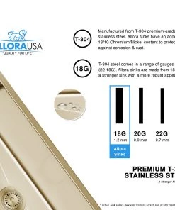 Allora USA - KH-3018-R15-GL - Gold 30