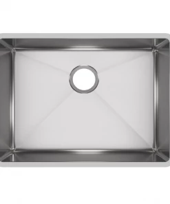 ELKAY Crosstown Undermount Stainless Steel 24 In. Single Bowl Kitchen Sink
