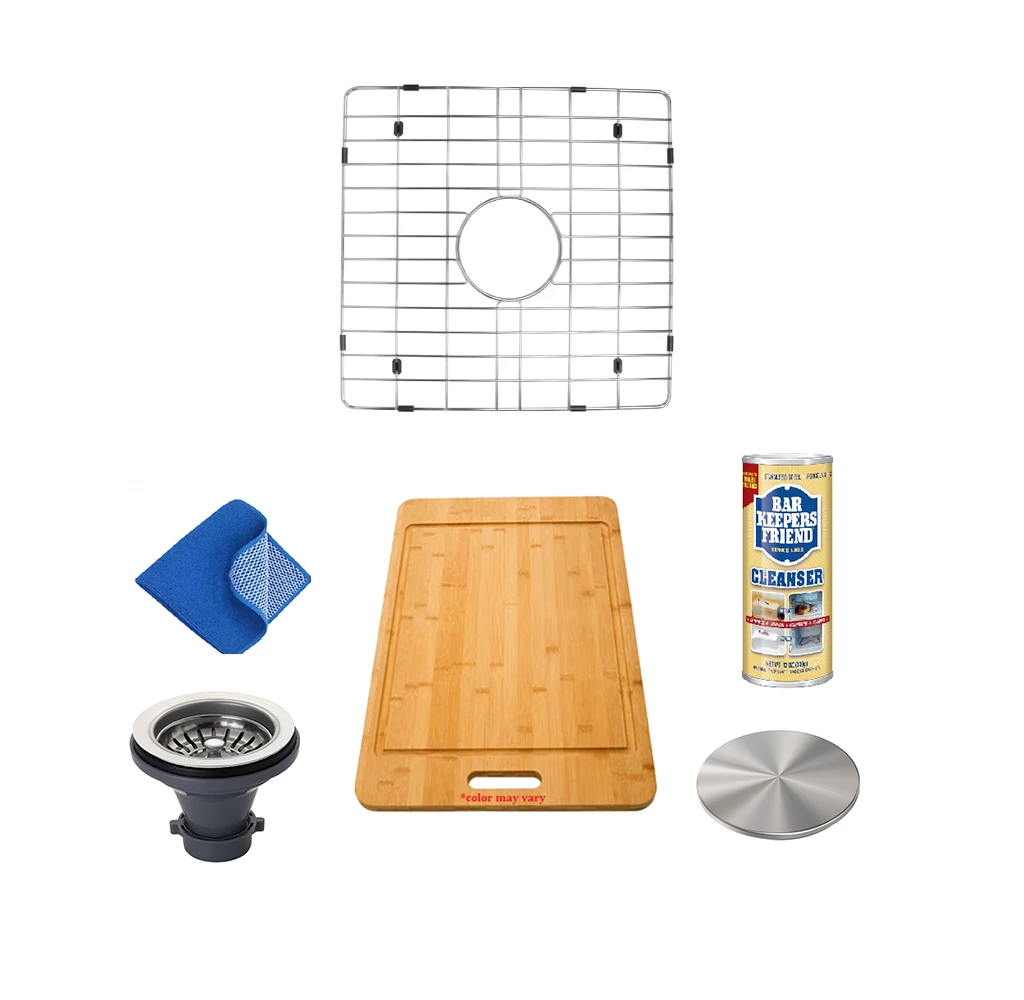 Allora USA - GR-1917-R25 Combo- Basin Rack Stainless Steel Accessory 1 Allora USA - GR-1917-R25 Combo- Basin Rack Stainless Steel Accessory