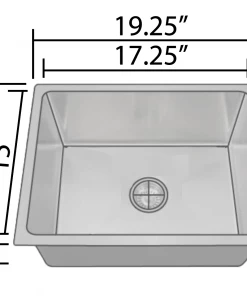 Sinks Allora USA - KSN-1917-R25 - 19