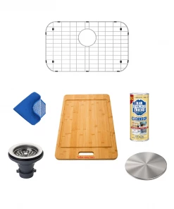 Allora USA - GR-3118-S Combo - Stainless Steel Sink Grid