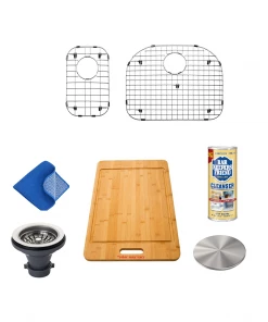 Allora USA - GR-3321R Combo Stainless Steel Sink Grid