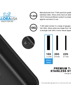 Allora USA - KSN-3018-GM - Gunmetal 30