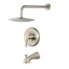 Allora USA SH-6590-BN 3 Piece Shower Set