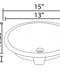 KralSu Sink And Faucet Supplies Allora USA - VCS-1013 - 13