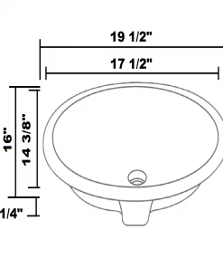 Allora USA VCS-1417-BLK BATHROOM SINK Sinks