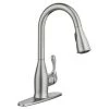 Faucets Moen Kaden Single-Handle Pull-Down Sprayer Kitchen Faucet With Reflex In Spot Resist Stainless