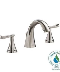 American Standard Chatfield 8 In. Widespread 2-Handle Bathroom Faucet In Brushed Nickel Faucets