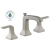 Faucets Kohler Rubicon 8 In. Widespread 2-Handle Bathroom Faucet In Vibrant Brushed Nickel