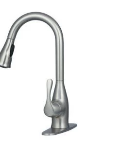 Faucets Moen Kaden Single-Handle Pull-Down Sprayer Kitchen Faucet With Reflex In Spot Resist Stainless