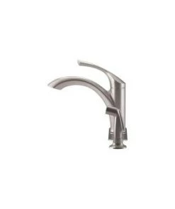 Kohler Mistos Single-Handle Standard Kitchen Faucet With Side Sprayer In Stainless Steel Faucets